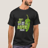 唐辛子デザイン Tシャツ (正面)