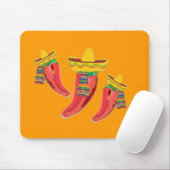 唐辛子マウスパッド マウスパッド (マウス)