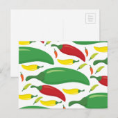 唐辛子柄 ポストカード (正面/裏面)