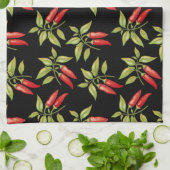 唐辛子植物キッチンタオル キッチンタオル (折り畳み)