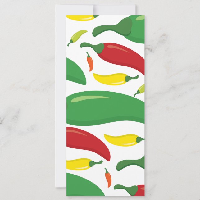 唐辛子模様 (正面)