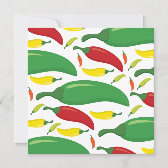 唐辛子模様 (正面)