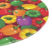 唐辛子模様 カッティングボード (角)