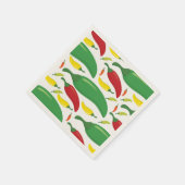 唐辛子模様 スタンダードカクテルナプキン (角)