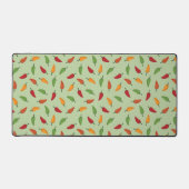 唐辛子模様 デスクマット (正面)