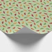 唐辛子模様 ラッピングペーパー (角)