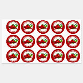 唐辛子漬け ラベル (シート)