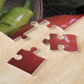 唐辛子野菜食品 ジグソーパズル (側面)