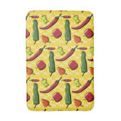 唐辛子風呂マットの世界 バスマット (正面縦)