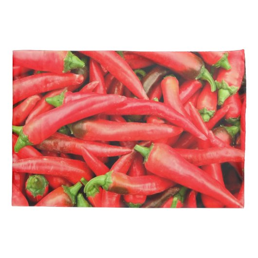 唐辛子2 枕カバー (裏面)