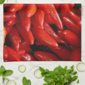 唐辛子3 キッチンタオル (折り畳み)