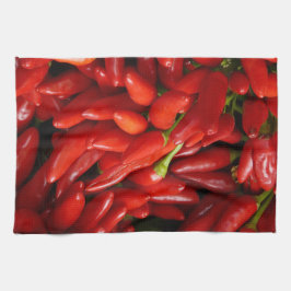 唐辛子3 キッチンタオル