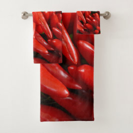 唐辛子3 バスタオルセット