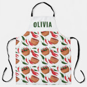 唐辛子 エプロン (正面)