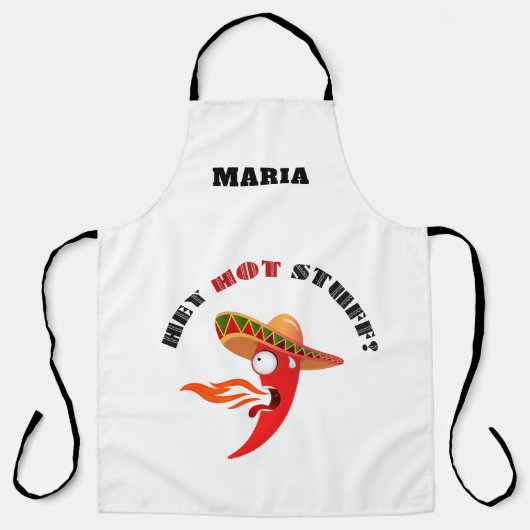 唐辛子 エプロン (正面)