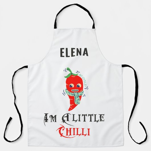 唐辛子 エプロン (正面)