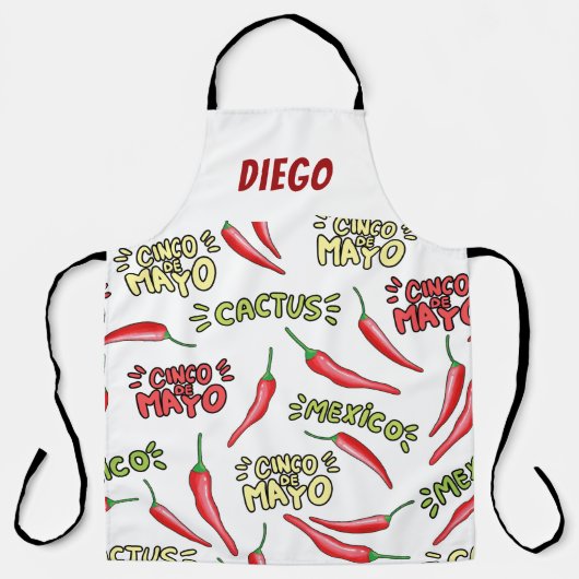 唐辛子 エプロン (正面)