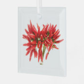 唐辛子 ガラスオーナメント (正面左)