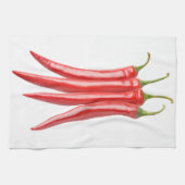 唐辛子 キッチンタオル (横)
