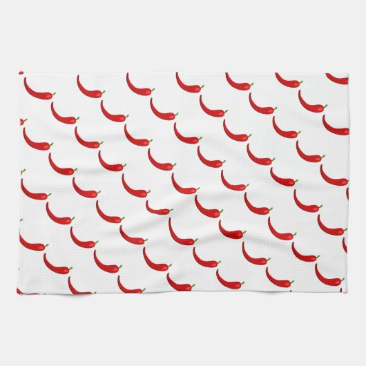 唐辛子 キッチンタオル (横)