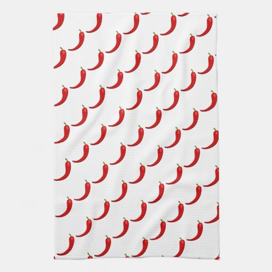 唐辛子 キッチンタオル (縦)