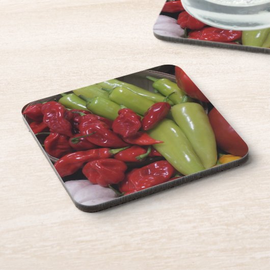 唐辛子 コースター (左側)