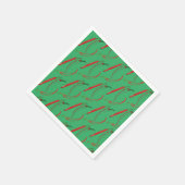 唐辛子 スタンダードカクテルナプキン (角)