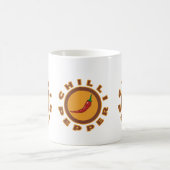 唐辛子。スパイス コーヒーマグカップ (中央)
