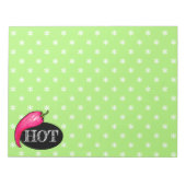 唐辛子 ノートパッド (正面)