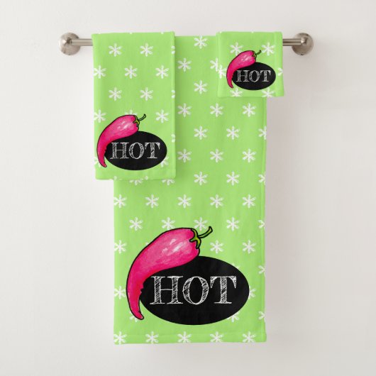 唐辛子 バスタオルセット (インサイチュ)