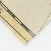 唐辛子、パタゴニア、ラプラタの地図 フリースブランケット (角)