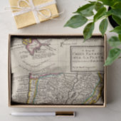 唐辛子、パタゴニア、ラプラタの地図 薄葉紙 (ギフト)