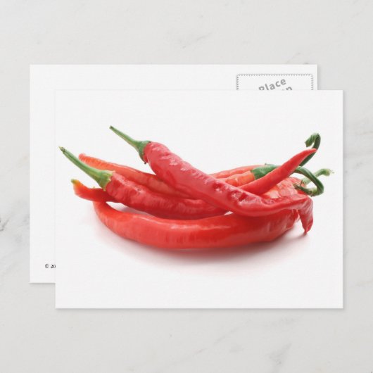 唐辛子 ポストカード (正面/裏面)
