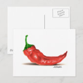 唐辛子 ポストカード (正面/裏面)