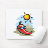 唐辛子 マウスパッド (マウス)