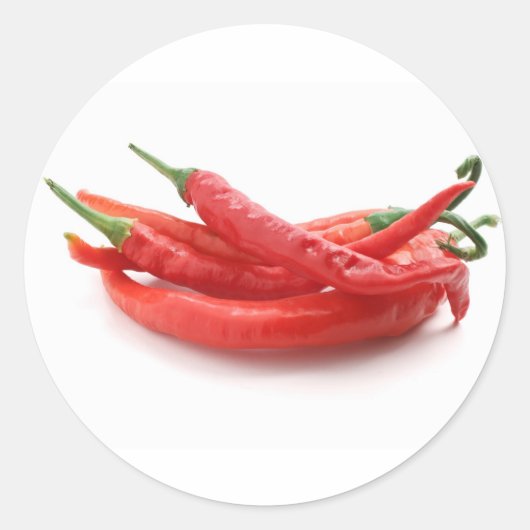 唐辛子 ラウンドシール (正面)