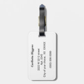 唐辛子 ラゲッジタグ (裏面縦)