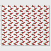 唐辛子 ラッピングペーパー (フラット)