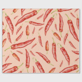 唐辛子 ラッピングペーパー (フラット)