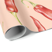 唐辛子 ラッピングペーパー (ロールコーナー)