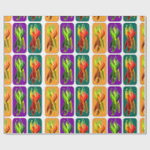 唐辛子 ラッピングペーパー (フラット)