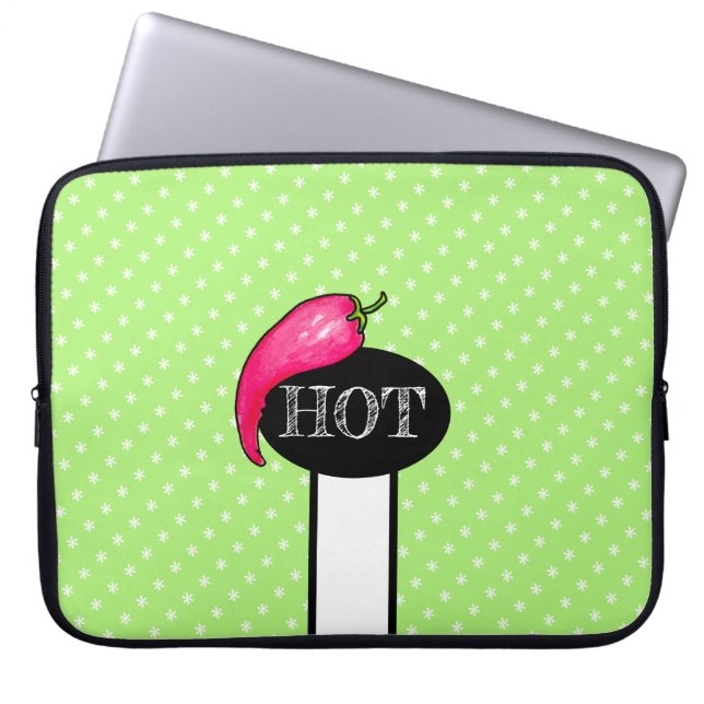 唐辛子 ラップトップスリーブ (正面)