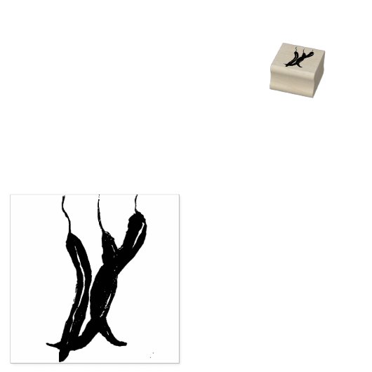 唐辛子 ラバースタンプ (押印)