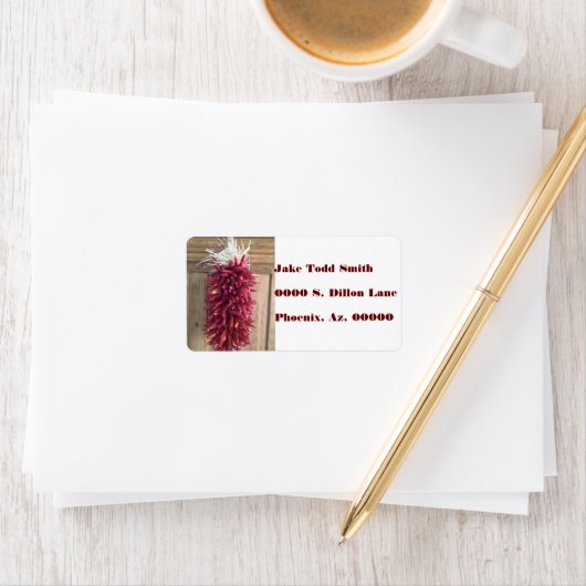 唐辛子 ラベル (インサイチュ)