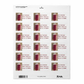 唐辛子 ラベル (フルシート)