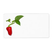 唐辛子 ラベル (正面)