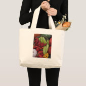 唐辛子 ラージトートバッグ (正面(商品))