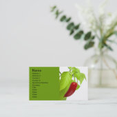 唐辛子 名刺 (スタンド正面)