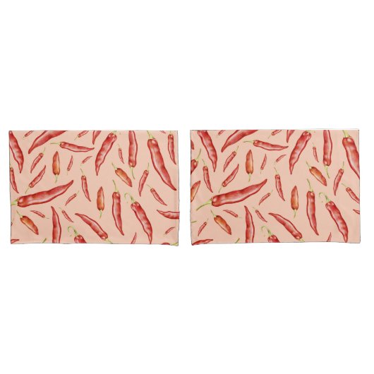 唐辛子 枕カバー (フロントセット)