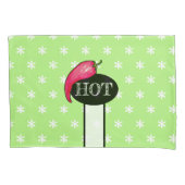 唐辛子 枕カバー (正面)